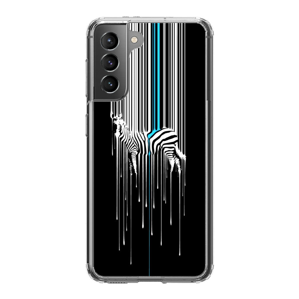 Painting Zebra Galaxy S21 / S21 Plus / S21 FE 5G Case