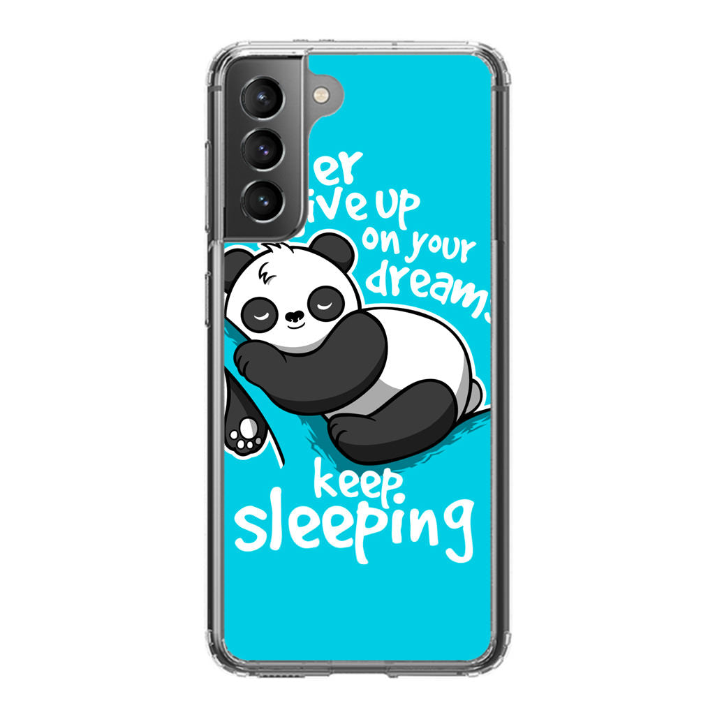 Panda Keep Sleeping Galaxy S21 / S21 Plus / S21 FE 5G Case