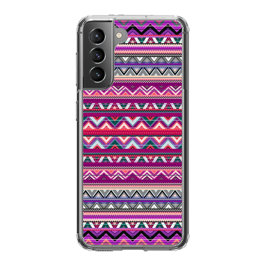 Purple Aztec Art Galaxy S21 / S21 Plus / S21 FE 5G Case