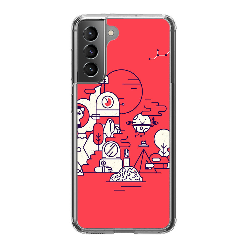 Red Planet Galaxy S21 / S21 Plus / S21 FE 5G Case