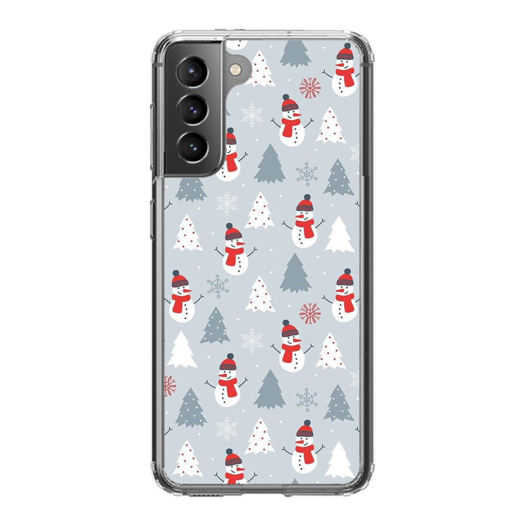 Snowmans Pattern Galaxy S21 / S21 Plus / S21 FE 5G Case