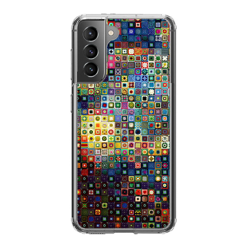 Starry Night Tiles Galaxy S21 / S21 Plus / S21 FE 5G Case