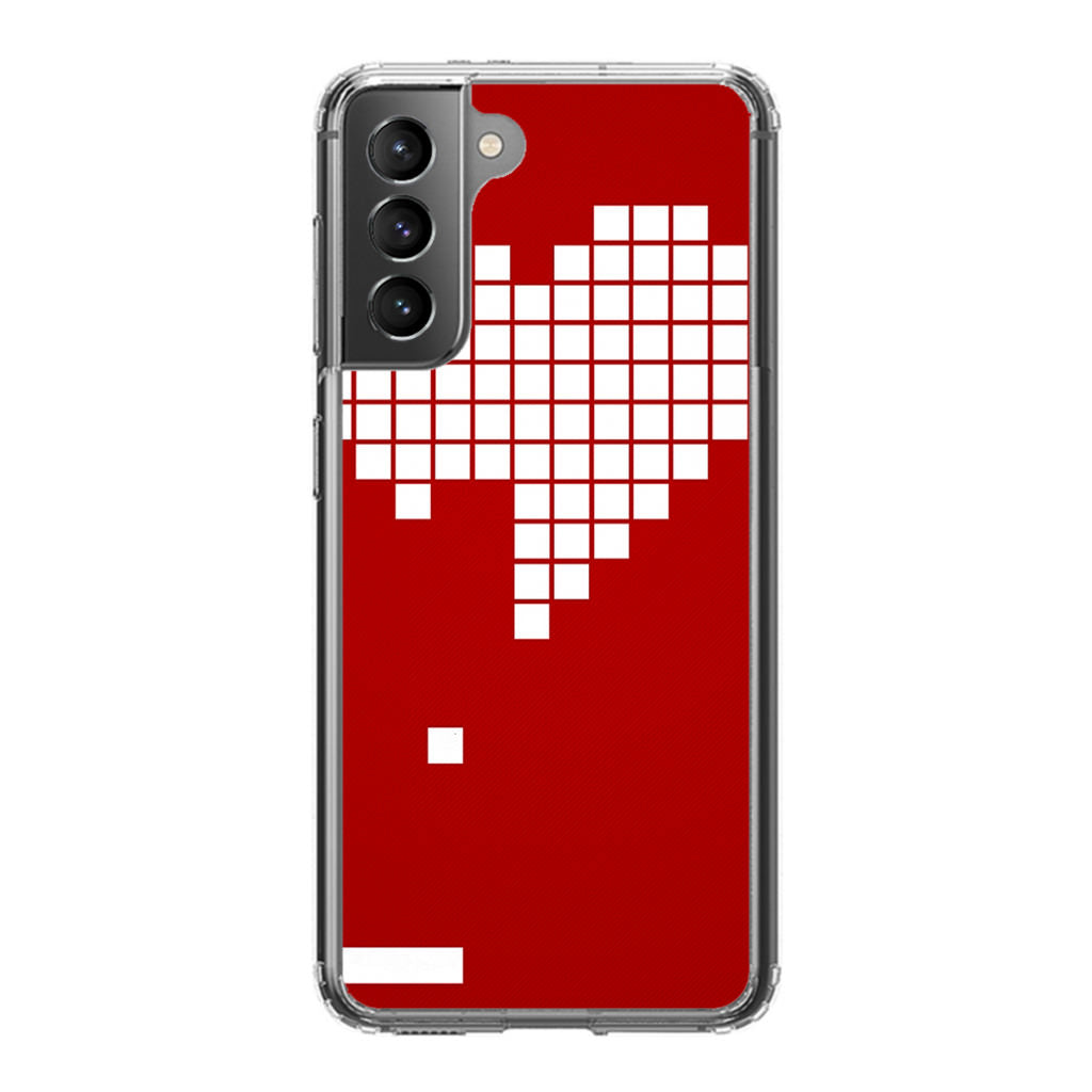 Tetris Heart Galaxy S21 / S21 Plus / S21 FE 5G Case