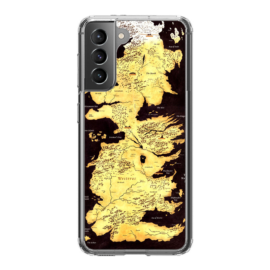 Westeros Map Galaxy S21 / S21 Plus / S21 FE 5G Case