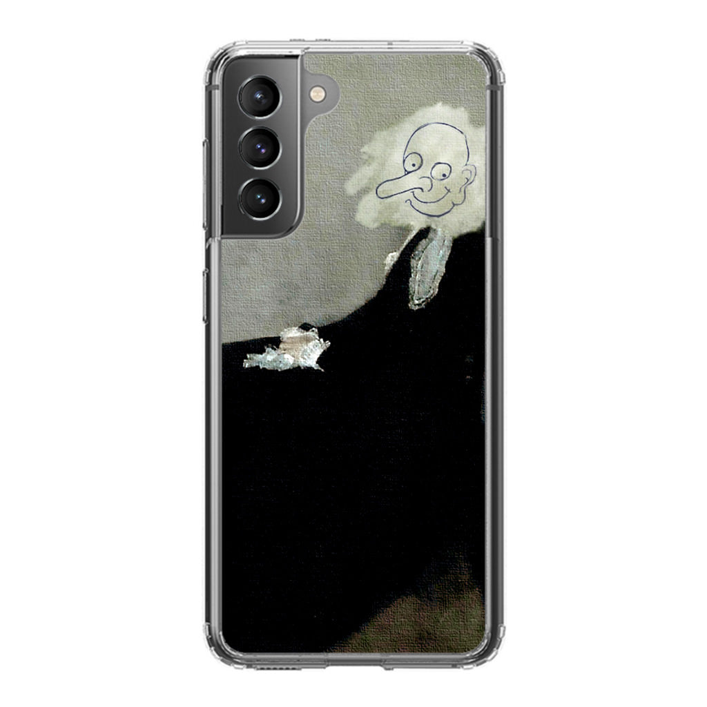 Whistler's Mother by Mr. Bean Galaxy S21 / S21 Plus / S21 FE 5G Case