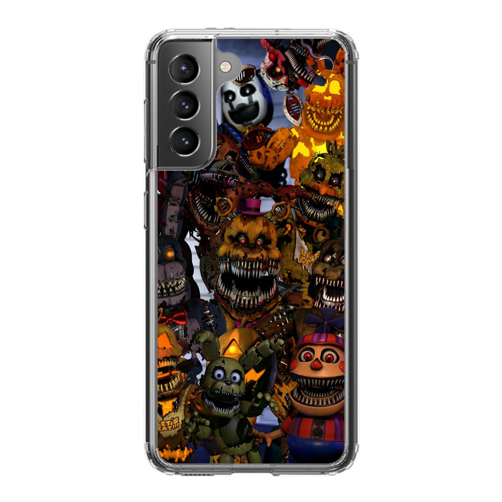 Five Nights at Freddy's Scary Characters Galaxy S21 / S21 Plus / S21 FE 5G Case