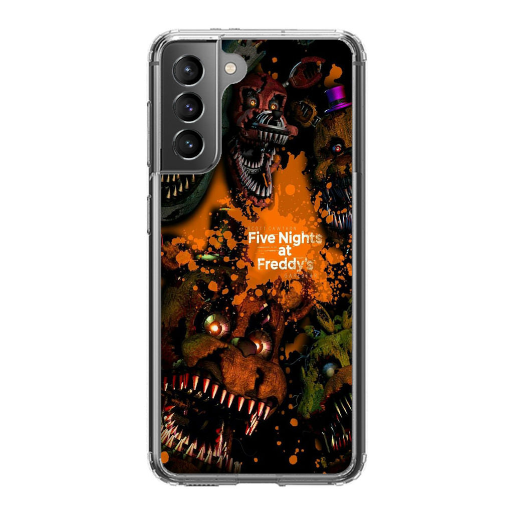 Five Nights at Freddy's Scary Galaxy S21 / S21 Plus / S21 FE 5G Case