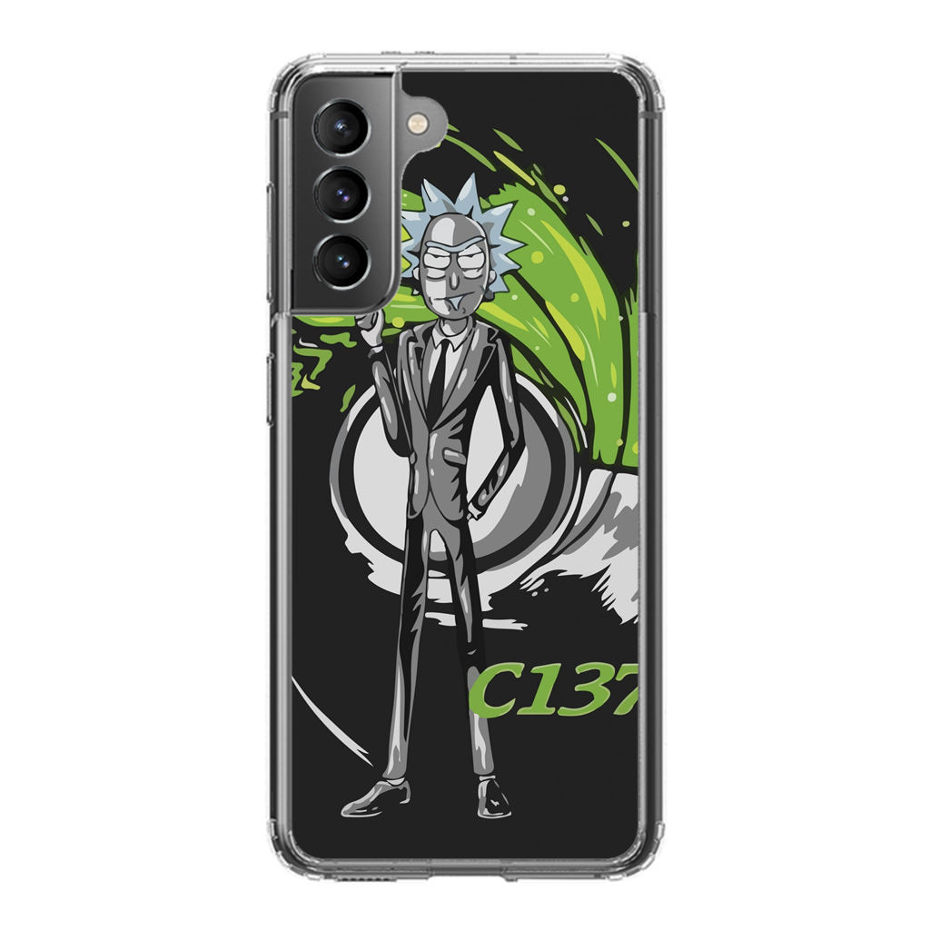 Rick Sanchez Agent C137 Galaxy S21 / S21 Plus / S21 FE 5G Case