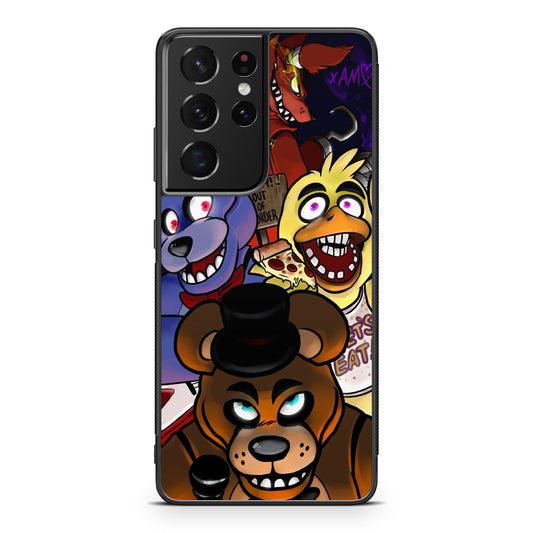 Five Nights at Freddy's Characters Galaxy S21 Ultra Case