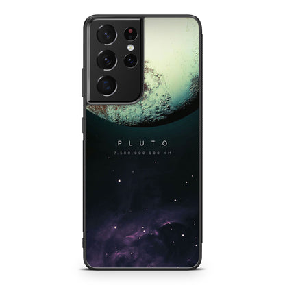 Planet Pluto Galaxy S21 Ultra Case