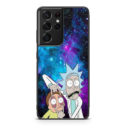 Rick And Morty Open Your Eyes Galaxy S21 Ultra Case