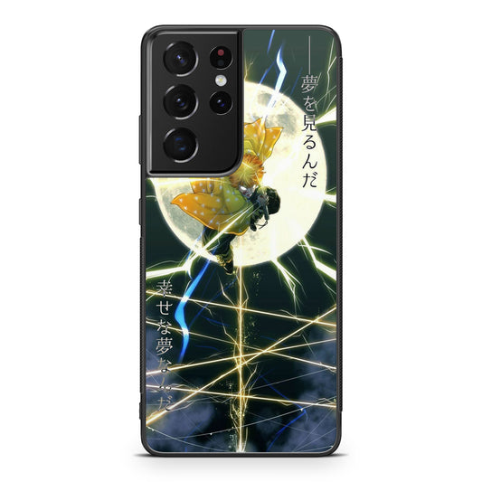 Zenitsu Demon Slayer Galaxy S21 Ultra Case