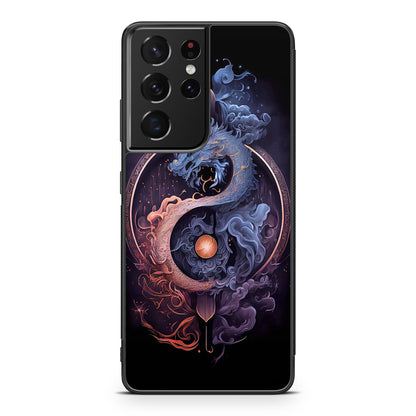 Dragon Yin Yang Galaxy S21 Ultra Case