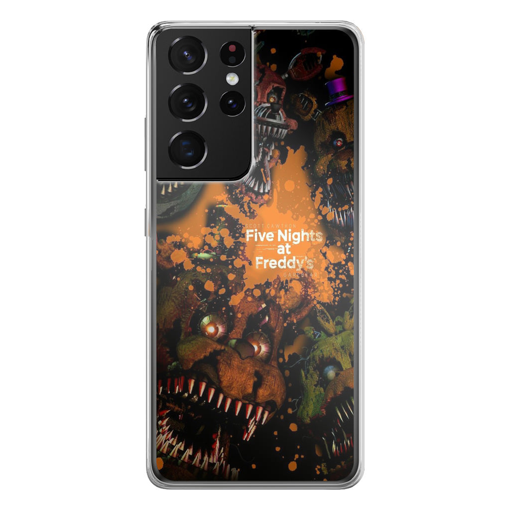 Five Nights at Freddy's Scary Galaxy S21 Ultra Case