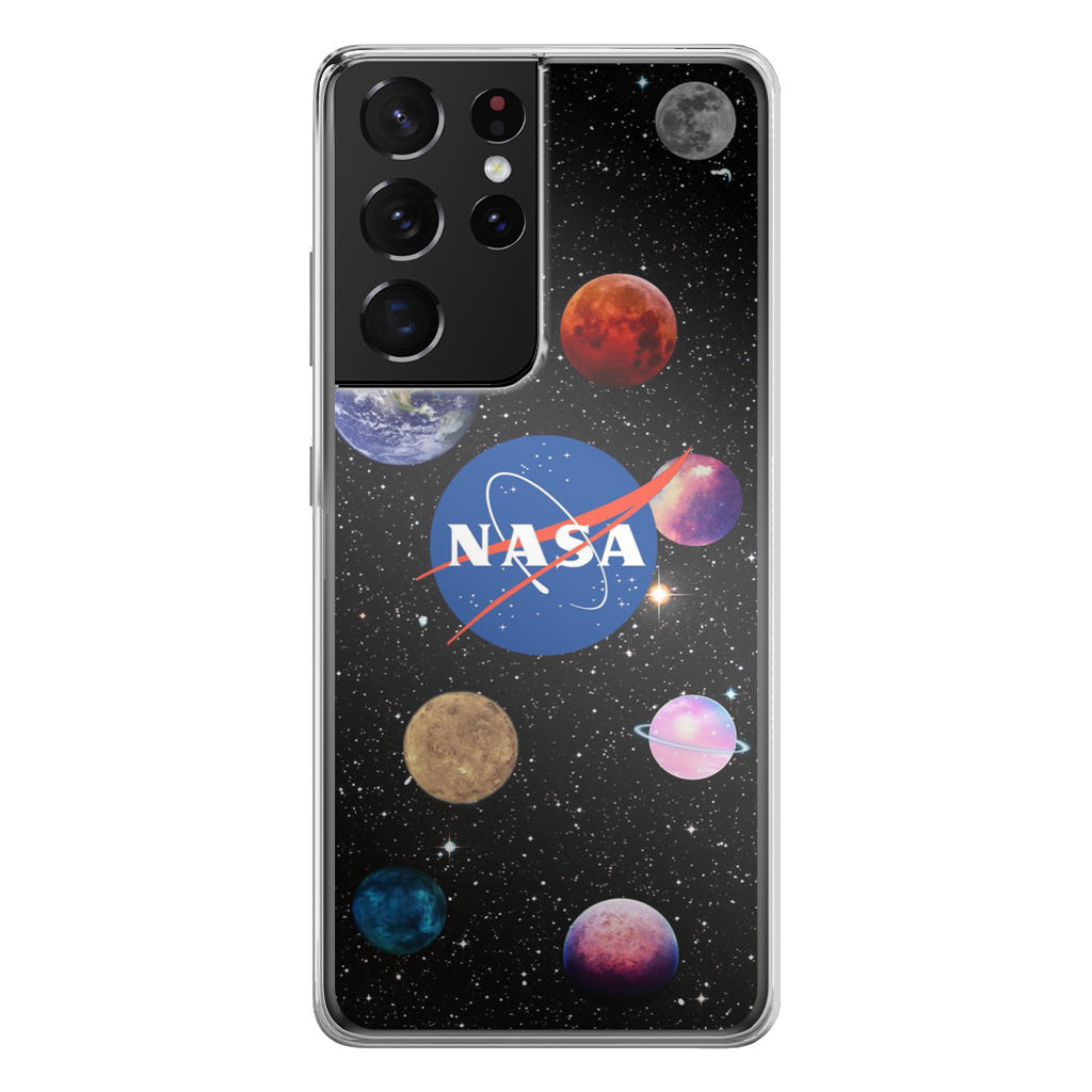 NASA Planets Galaxy S21 Ultra Case