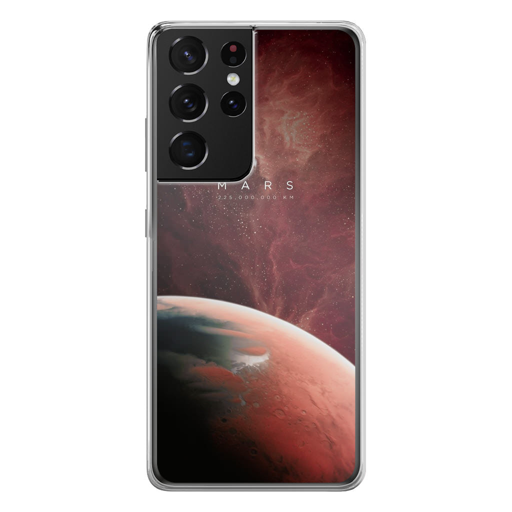 Planet Mars Galaxy S21 Ultra Case