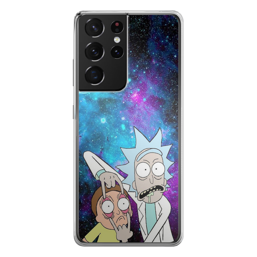 Rick And Morty Open Your Eyes Galaxy S21 Ultra Case