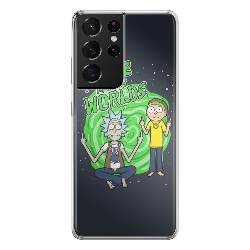 Rick And Morty Peace Among Worlds Galaxy S21 Ultra Case