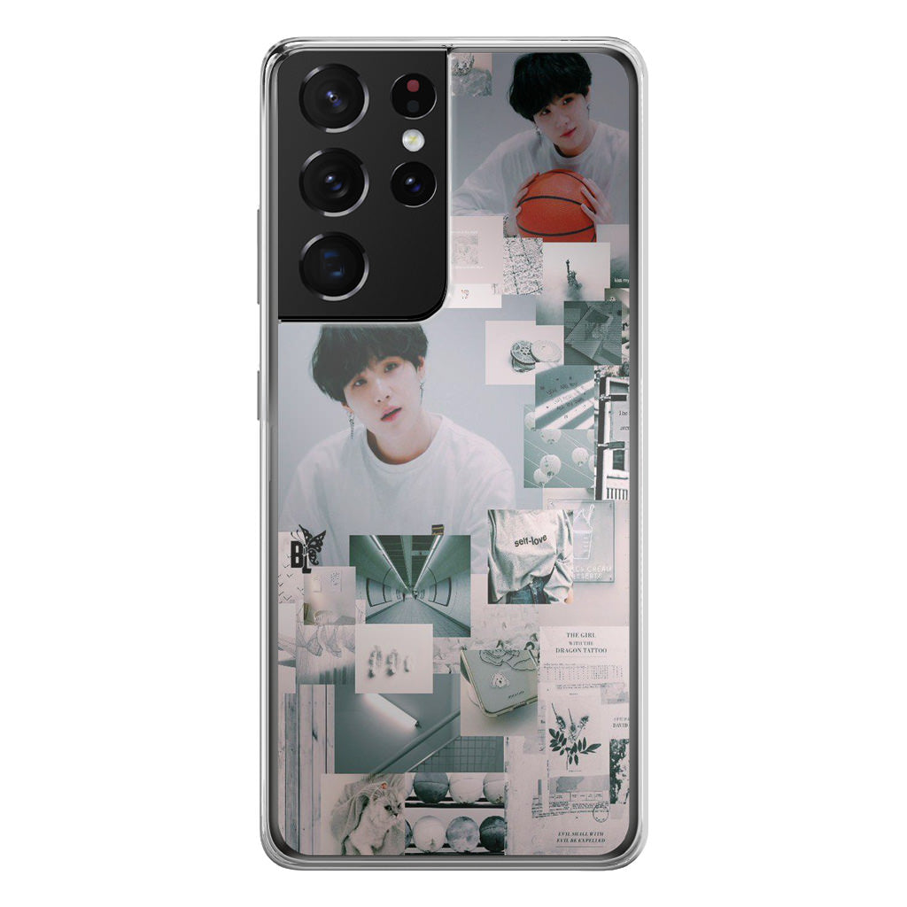 Suga College Wallpaper Galaxy S21 Ultra Case