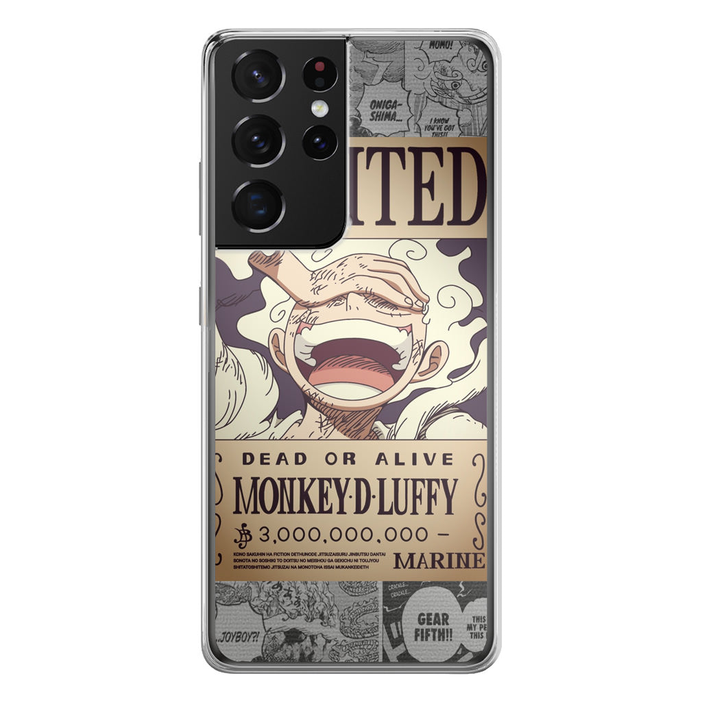 Gear 5 Wanted Poster Galaxy S21 Ultra Case