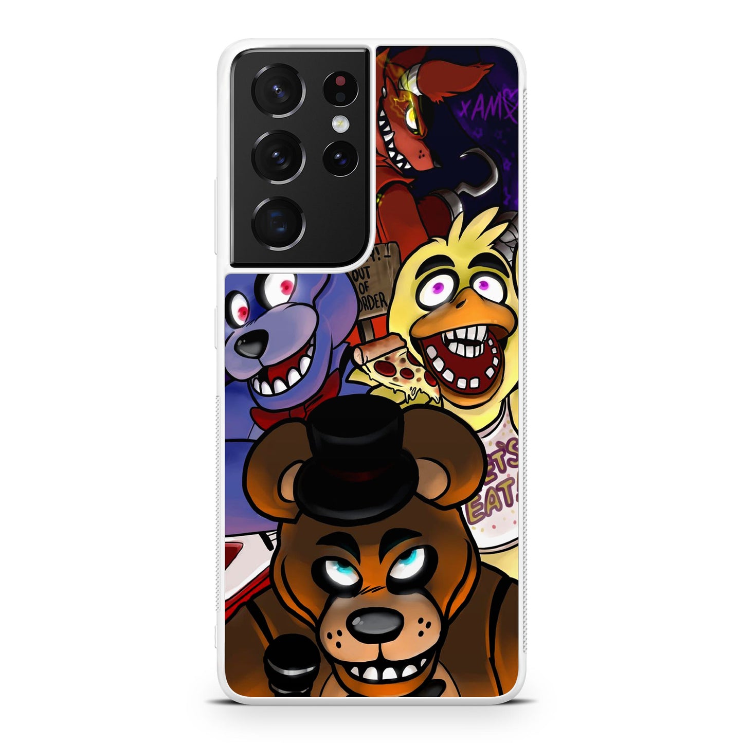 Five Nights at Freddy's Characters Galaxy S21 Ultra Case