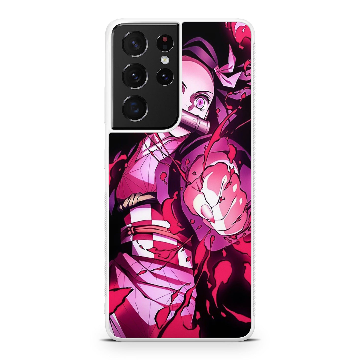 Nezuk0 Blood Demon Art Galaxy S21 Ultra Case
