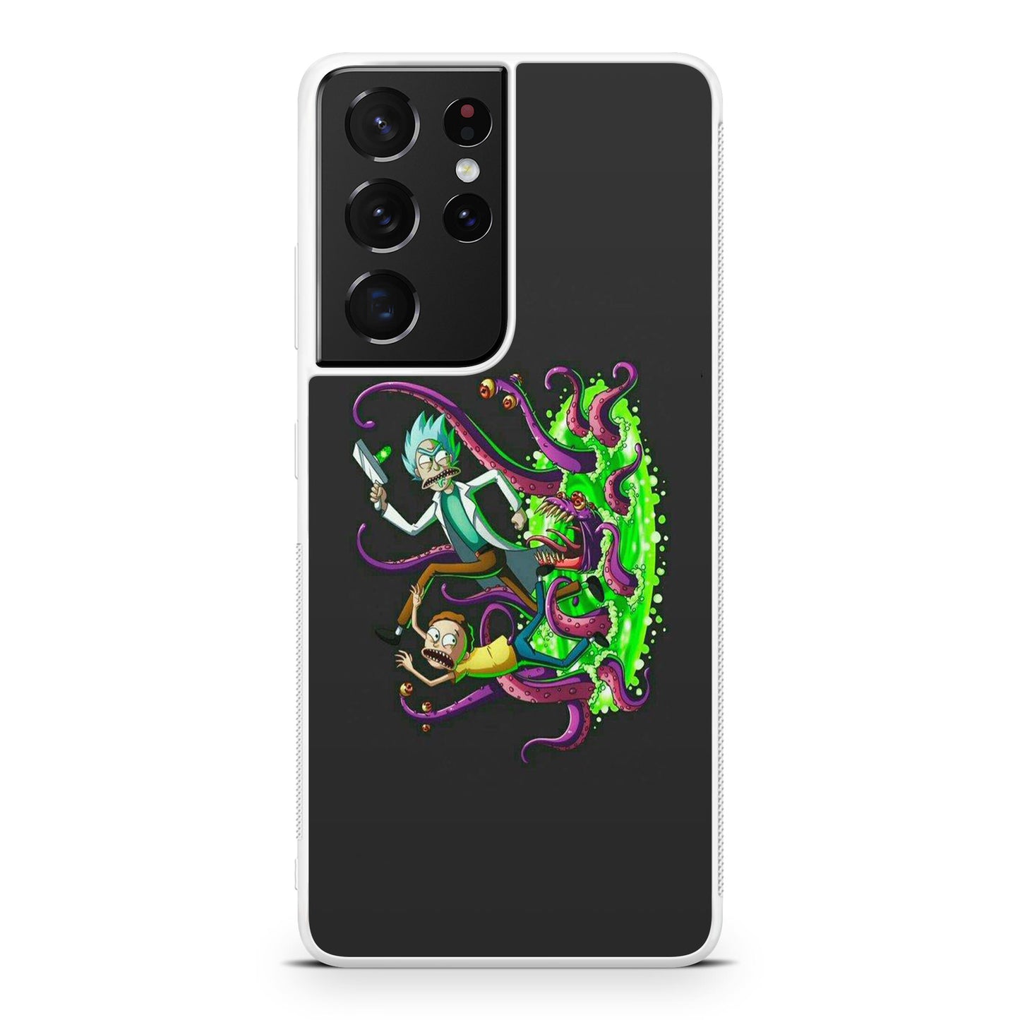 Rick And Morty Pass Through The Portal Galaxy S21 Ultra Case