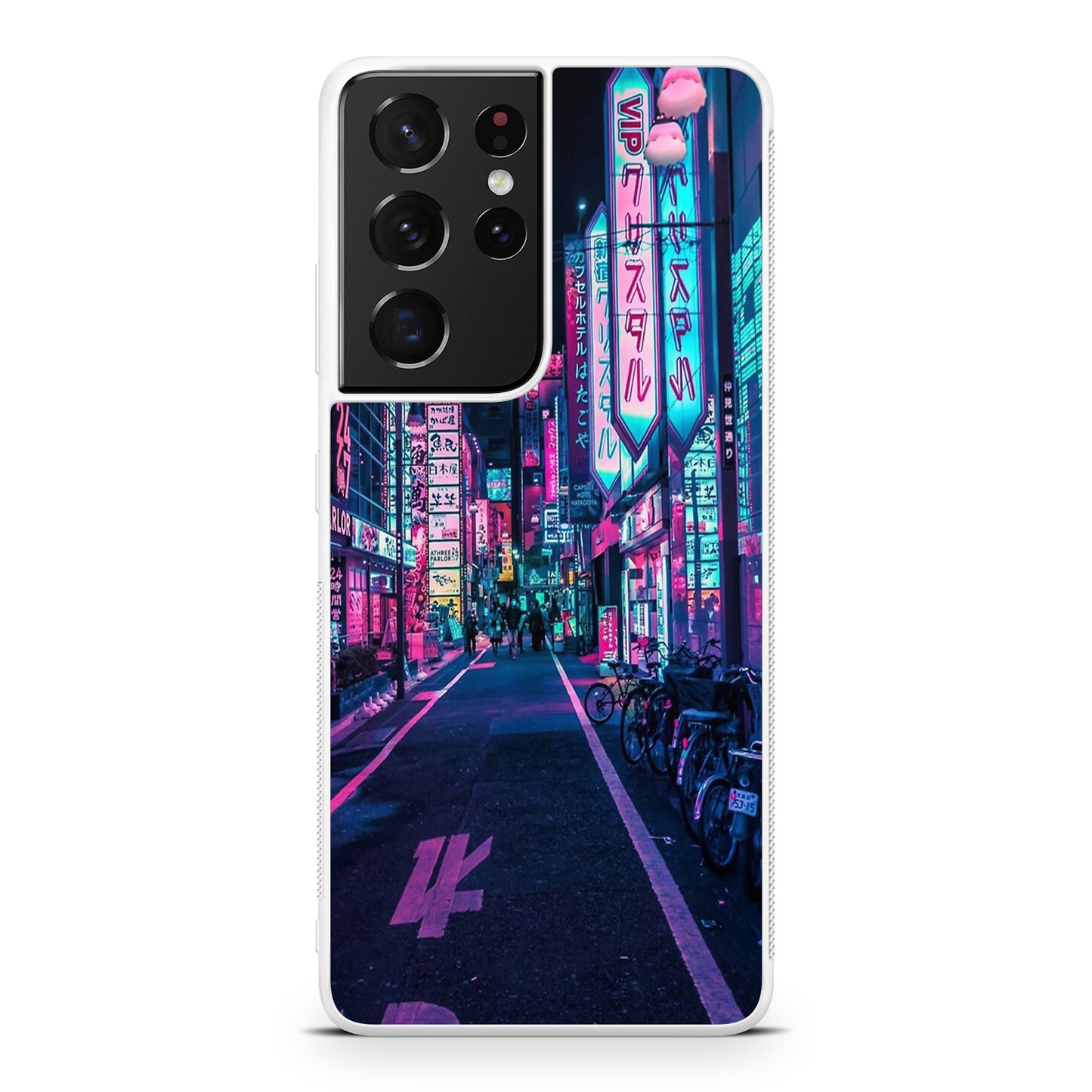 Tokyo Street Wonderful Neon Galaxy S21 Ultra Case