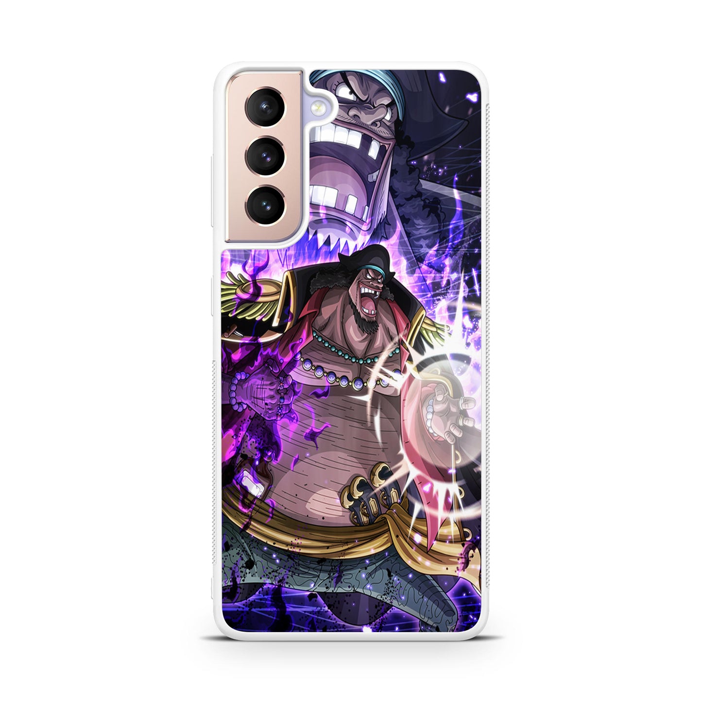 Kurohige With Two Devil Fruits Power Galaxy S21 / S21 Plus / S21 FE 5G Case