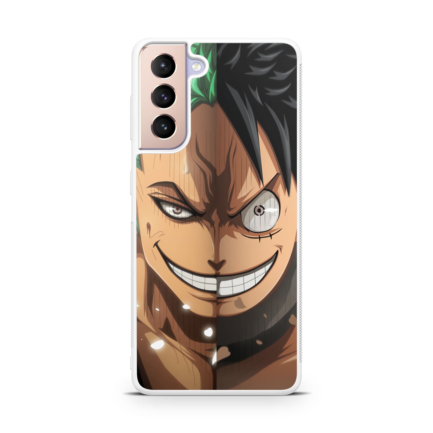 Luffy And Zoro Half Smile Galaxy S21 / S21 Plus / S21 FE 5G Case