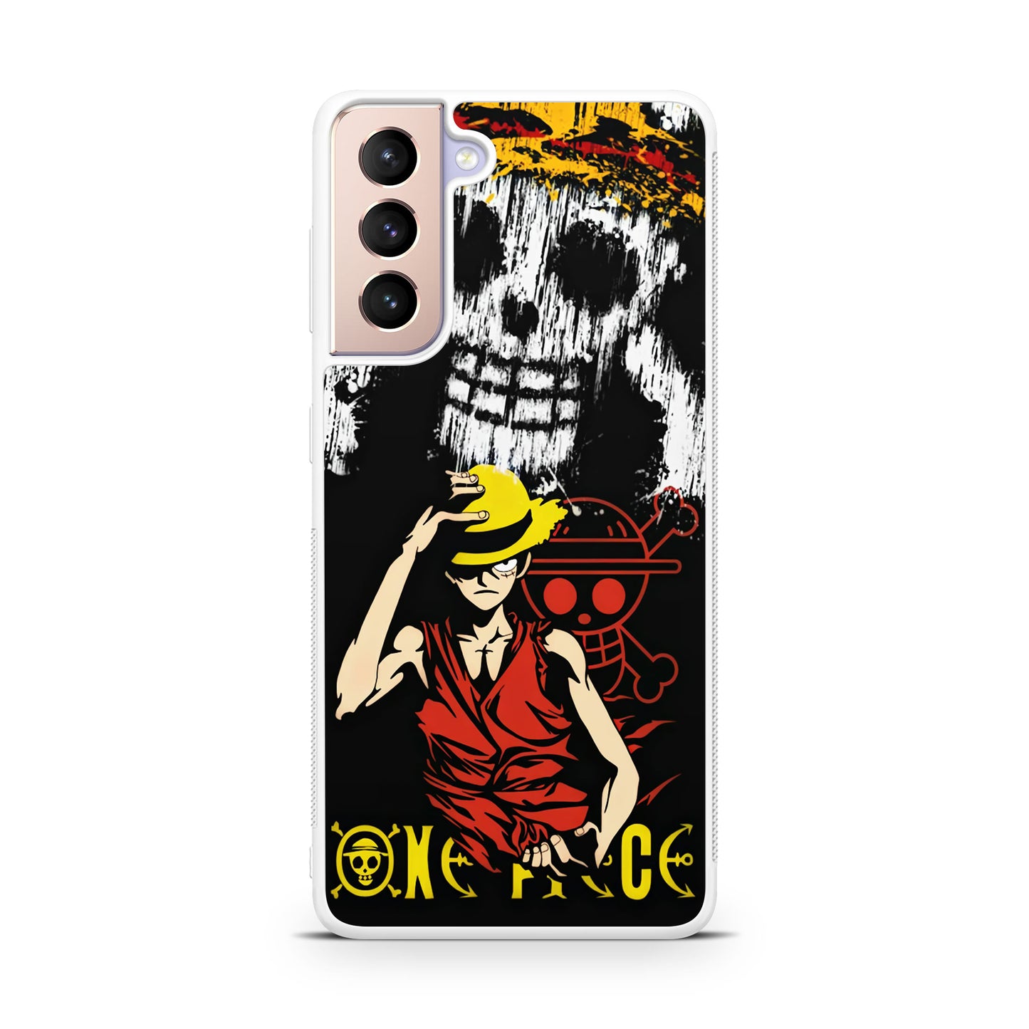 Monkey D Luffy Paint Art Galaxy S21 / S21 Plus / S21 FE 5G Case