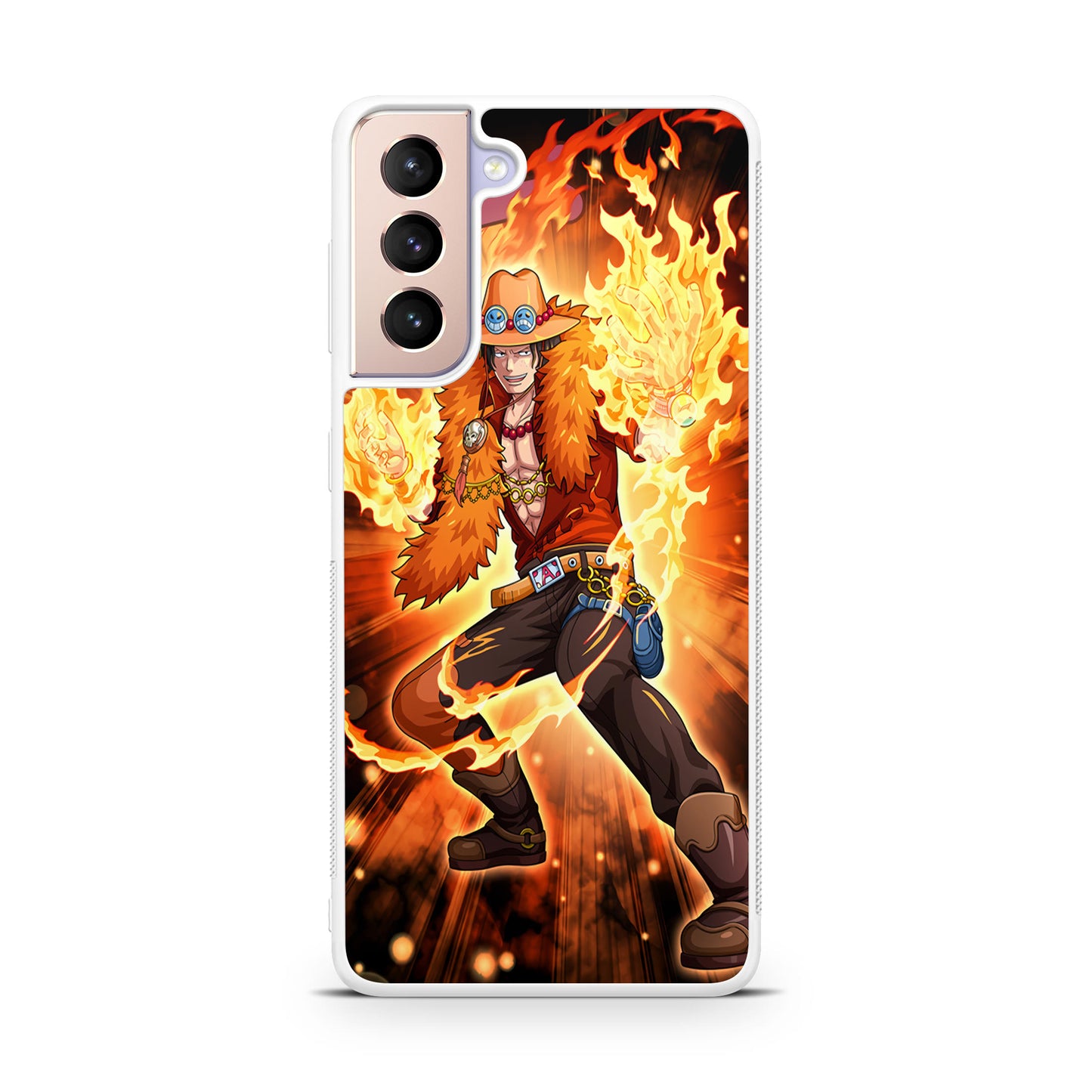 Portgas D Ace Fire Power Galaxy S21 / S21 Plus / S21 FE 5G Case