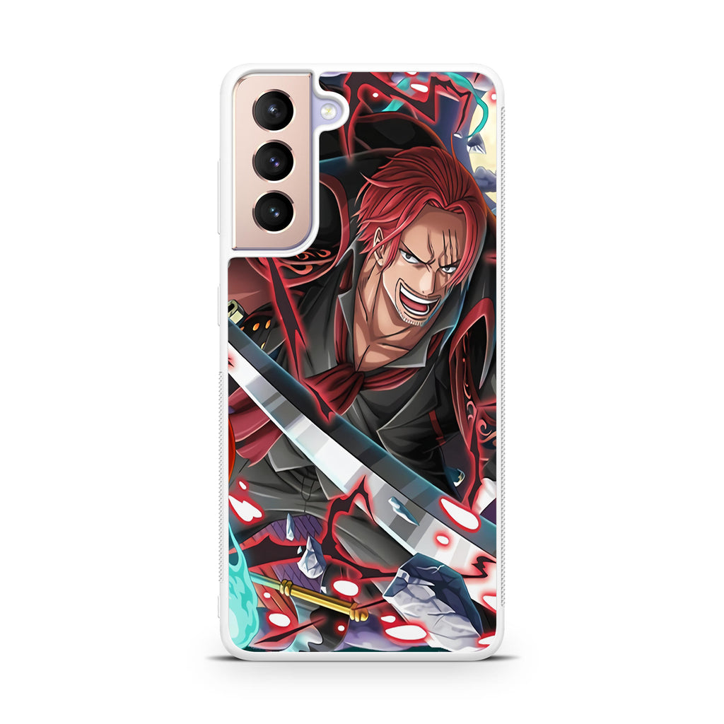 Red Hair Shanks Galaxy S21 / S21 Plus / S21 FE 5G Case