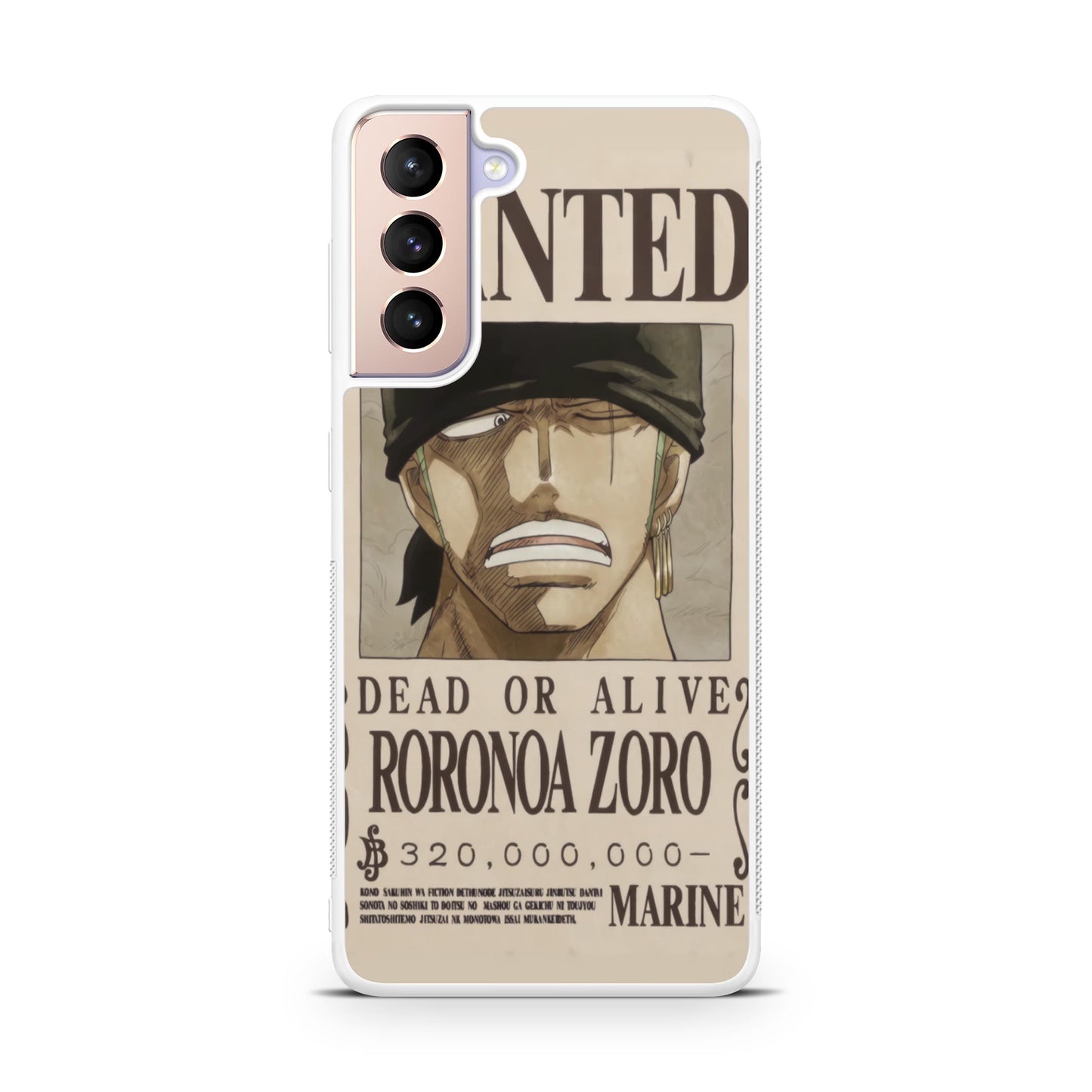 Roronoa Zoro Bounty Galaxy S21 / S21 Plus / S21 FE 5G Case