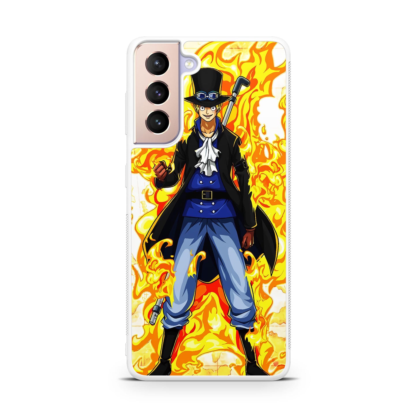 Sabo Mera Mera No Mi Galaxy S21 / S21 Plus / S21 FE 5G Case