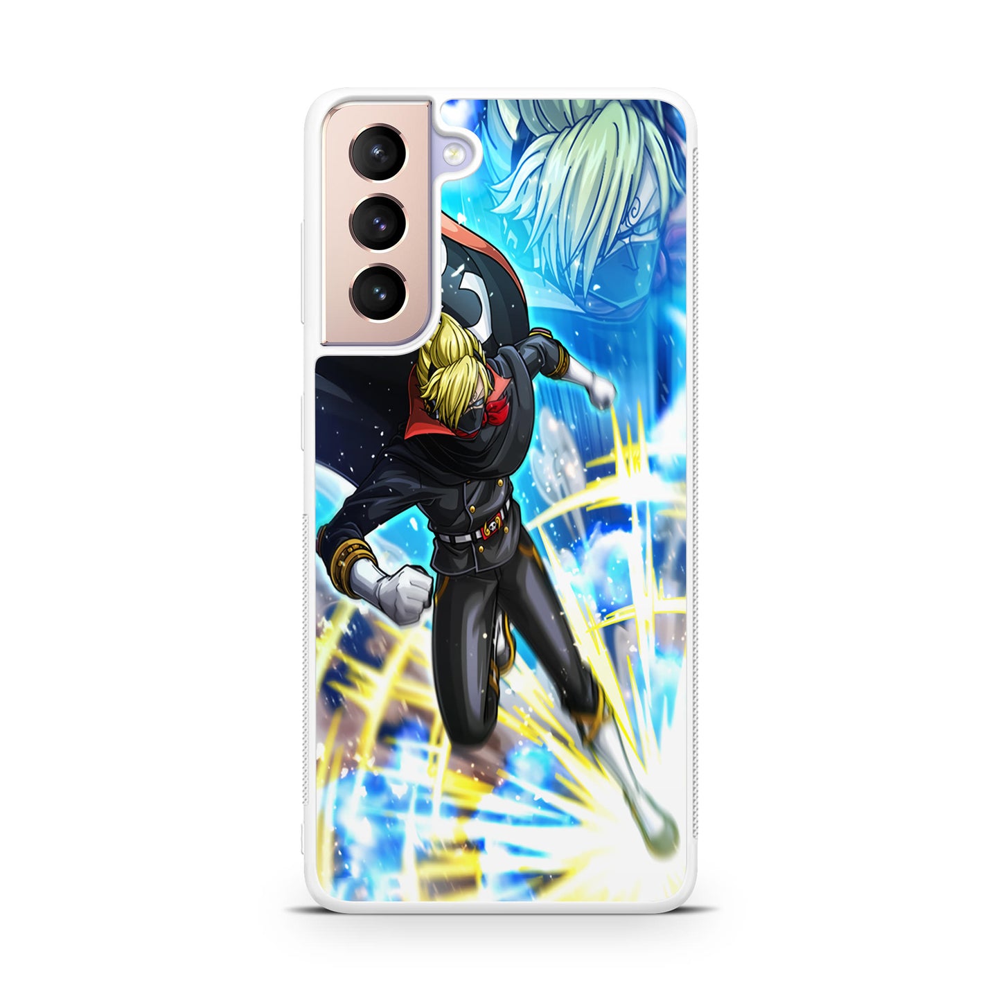 Sanji In Stealth Black Suit Galaxy S21 / S21 Plus / S21 FE 5G Case