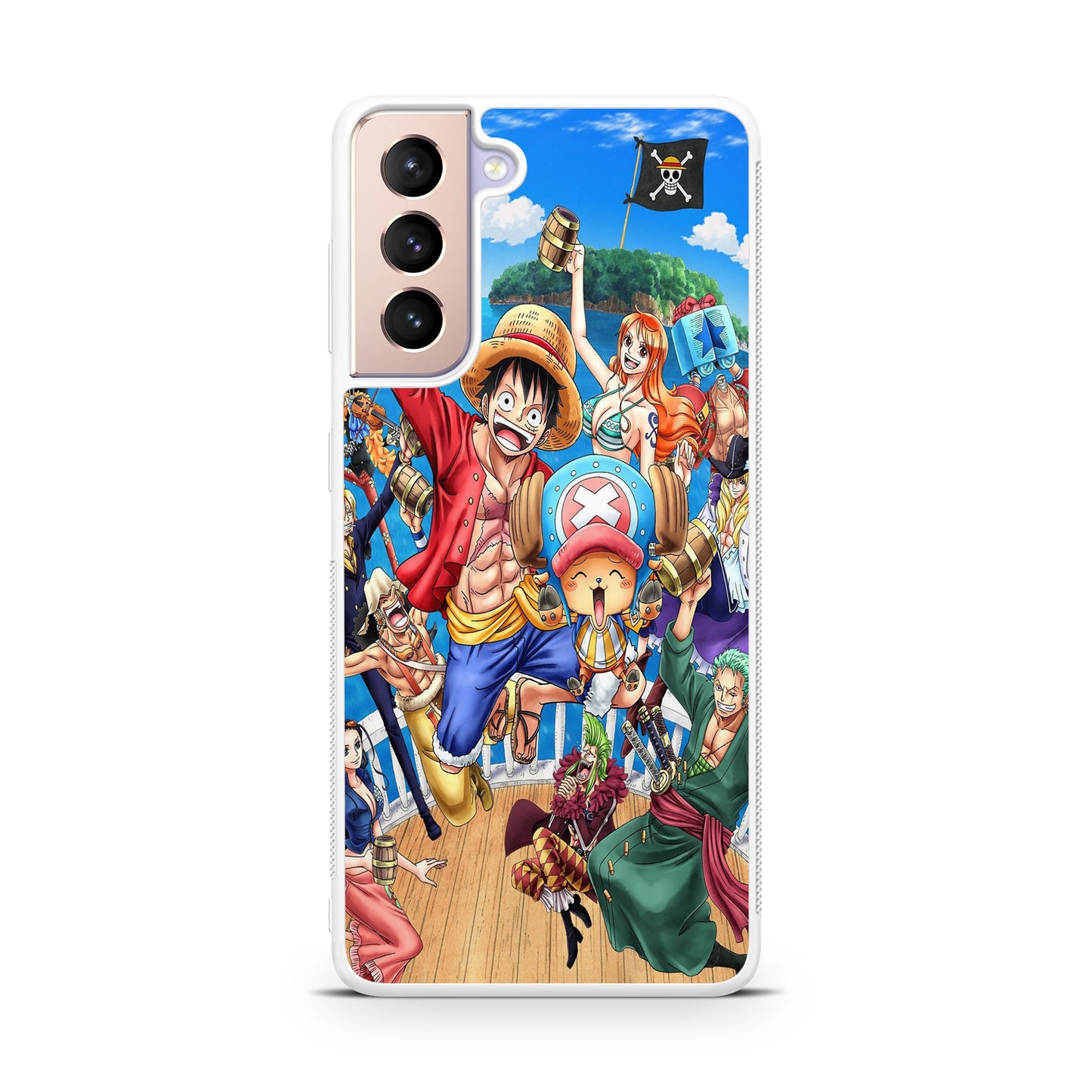 Straw Hat Pirates And Allies Galaxy S21 / S21 Plus / S21 FE 5G Case