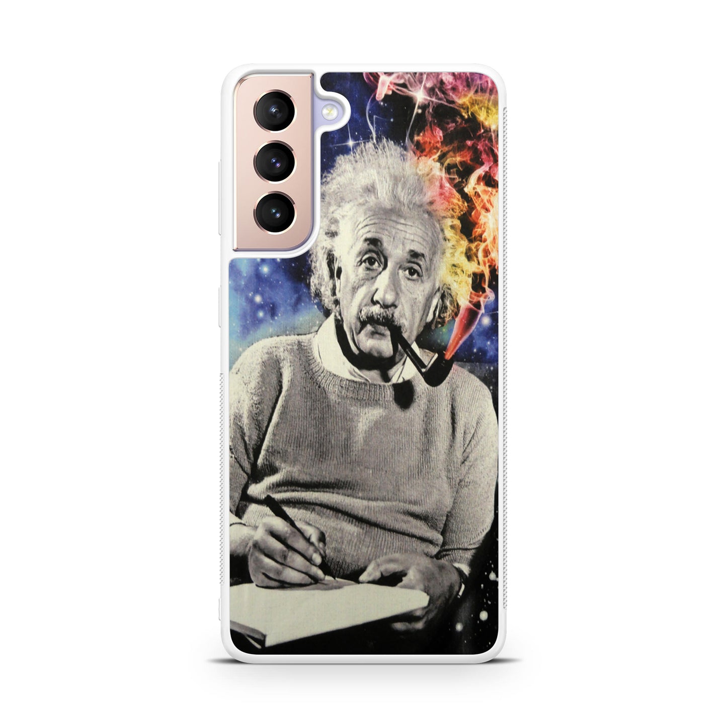 Albert Einstein Smoking Galaxy S21 / S21 Plus / S21 FE 5G Case