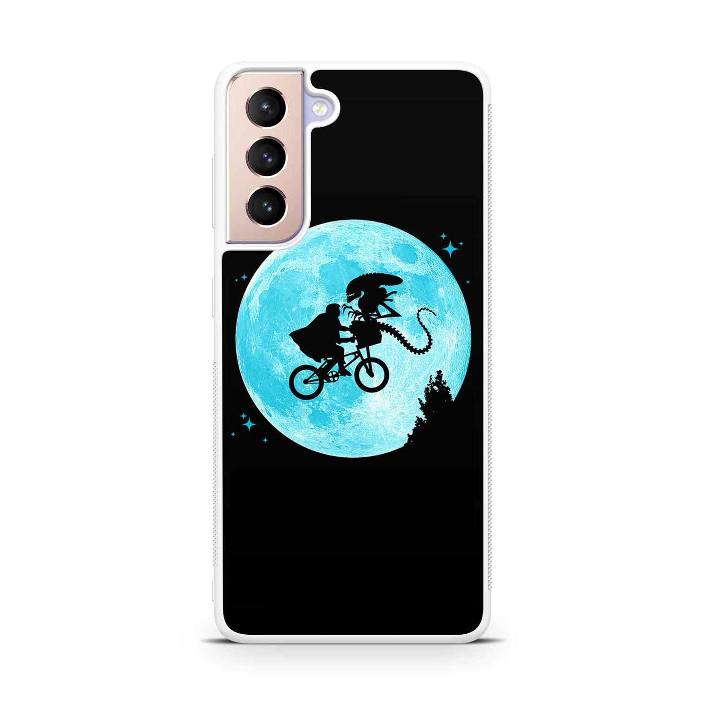 Alien Bike to the Moon Galaxy S21 / S21 Plus / S21 FE 5G Case