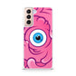 All Seeing Bubble Gum Eye Galaxy S21 / S21 Plus / S21 FE 5G Case