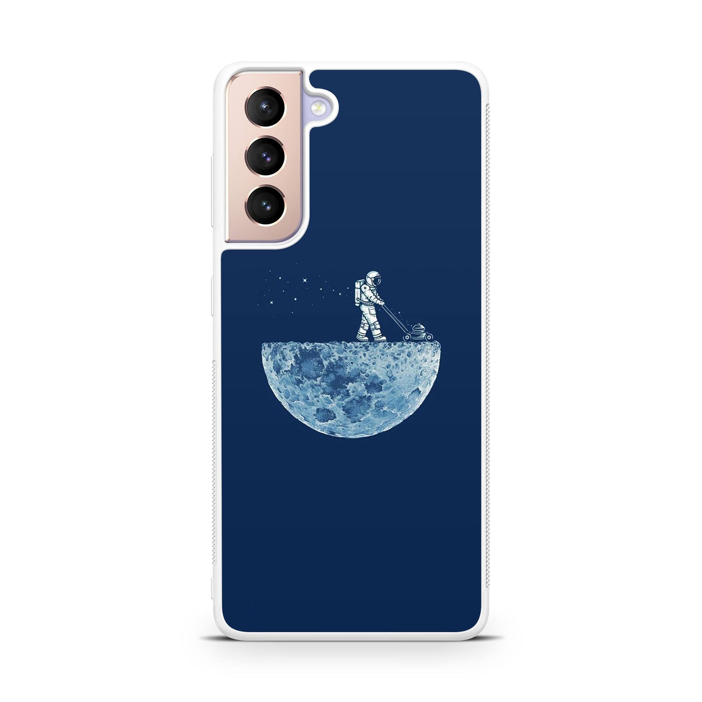 Astronaut Mowing The Moon Galaxy S21 / S21 Plus / S21 FE 5G Case