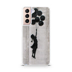 Banksy Girl With Balloons Galaxy S21 / S21 Plus / S21 FE 5G Case