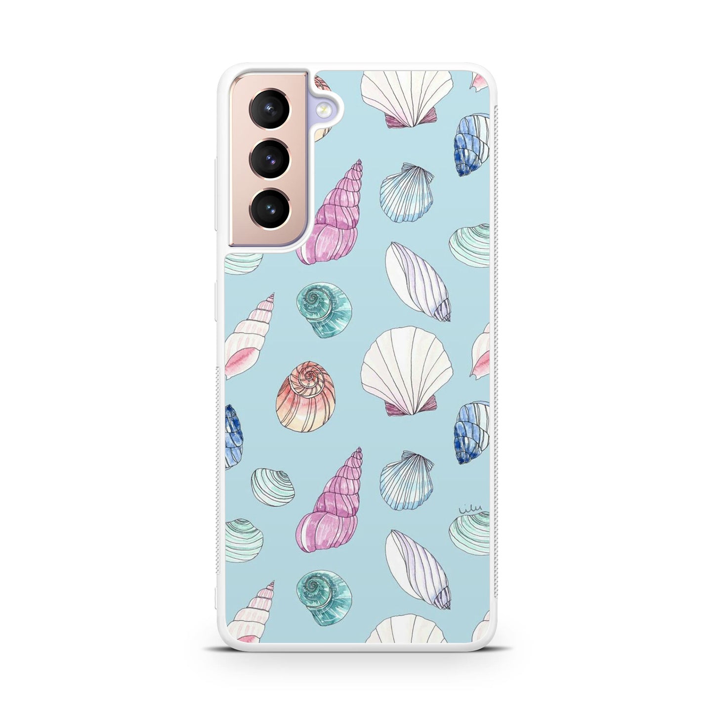 Beach Shells Pattern Galaxy S21 / S21 Plus / S21 FE 5G Case