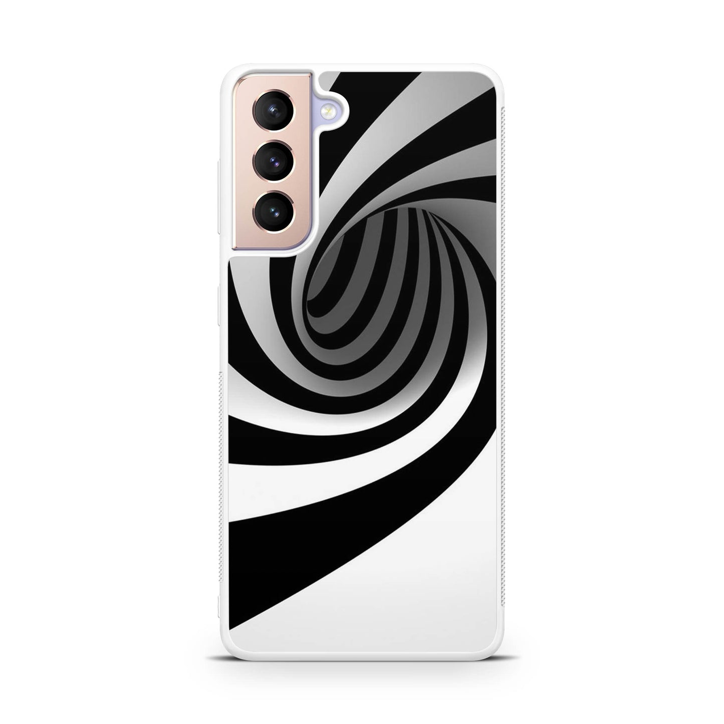 Black and White Twist Galaxy S21 / S21 Plus / S21 FE 5G Case