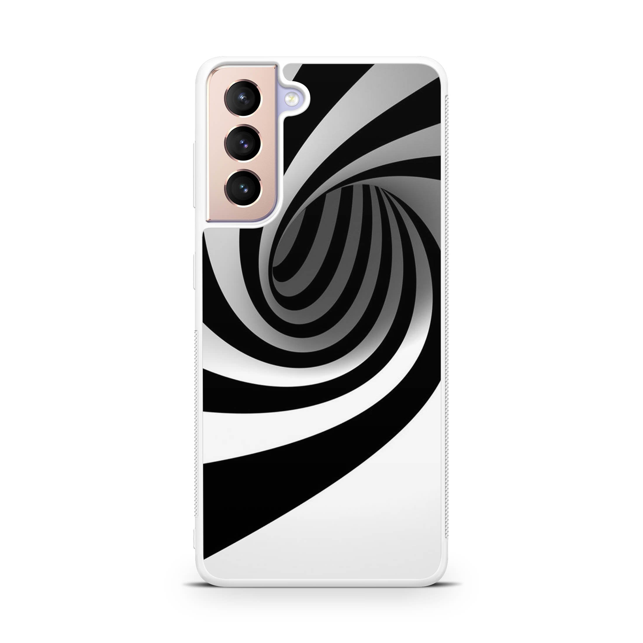 Black and White Twist Galaxy S21 / S21 Plus / S21 FE 5G Case