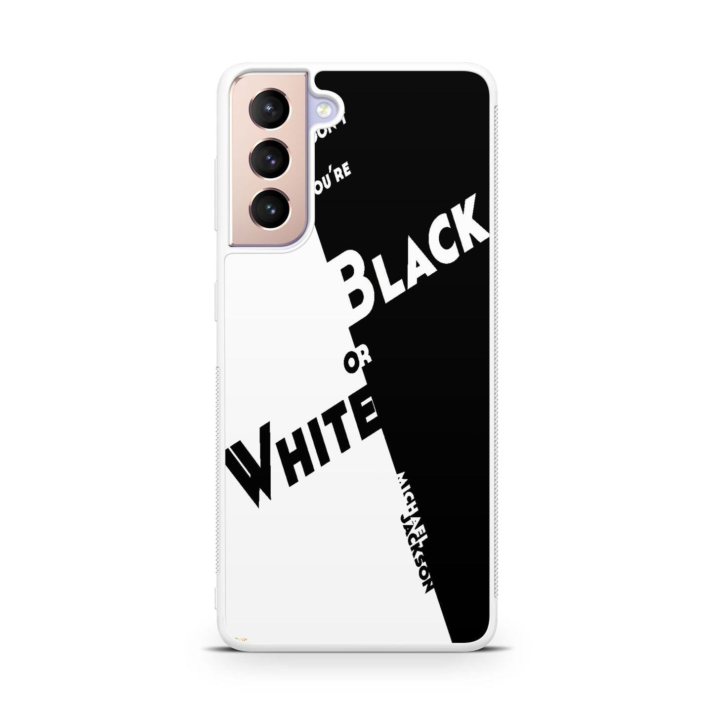 Black Or White Michael Jackson Galaxy S21 / S21 Plus / S21 FE 5G Case