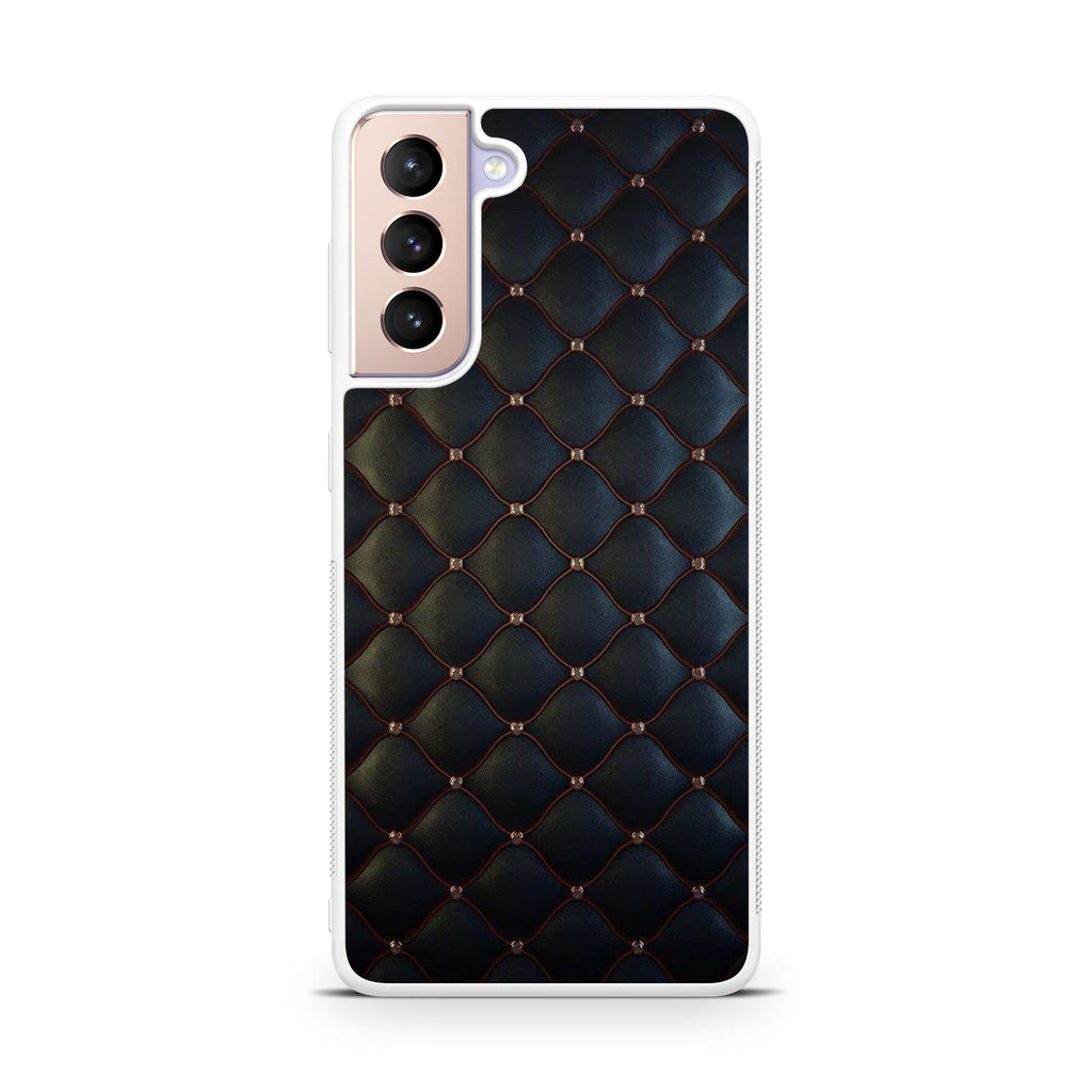 Black Royal Pattern Galaxy S21 / S21 Plus / S21 FE 5G Case