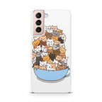 Cats on A Bowl Galaxy S21 / S21 Plus / S21 FE 5G Case