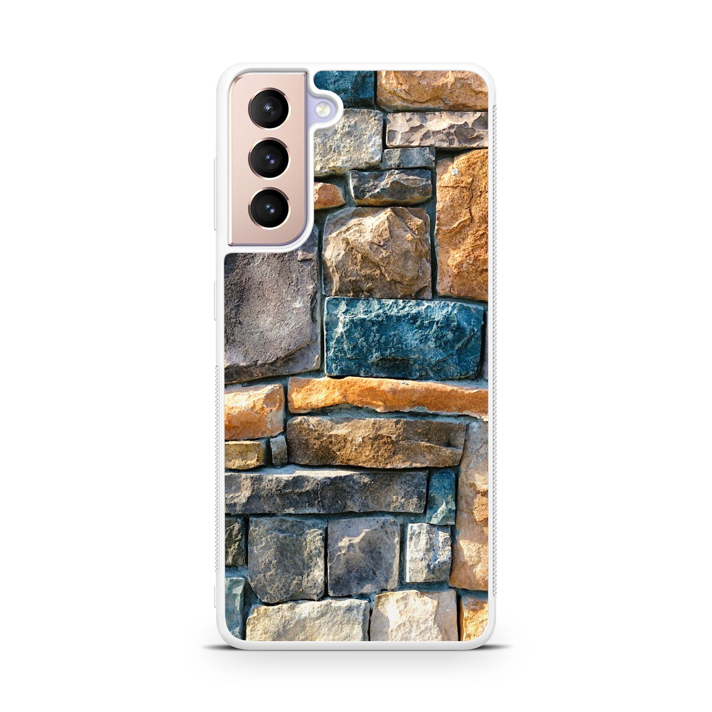 Colored Stone Piles Galaxy S21 / S21 Plus / S21 FE 5G Case