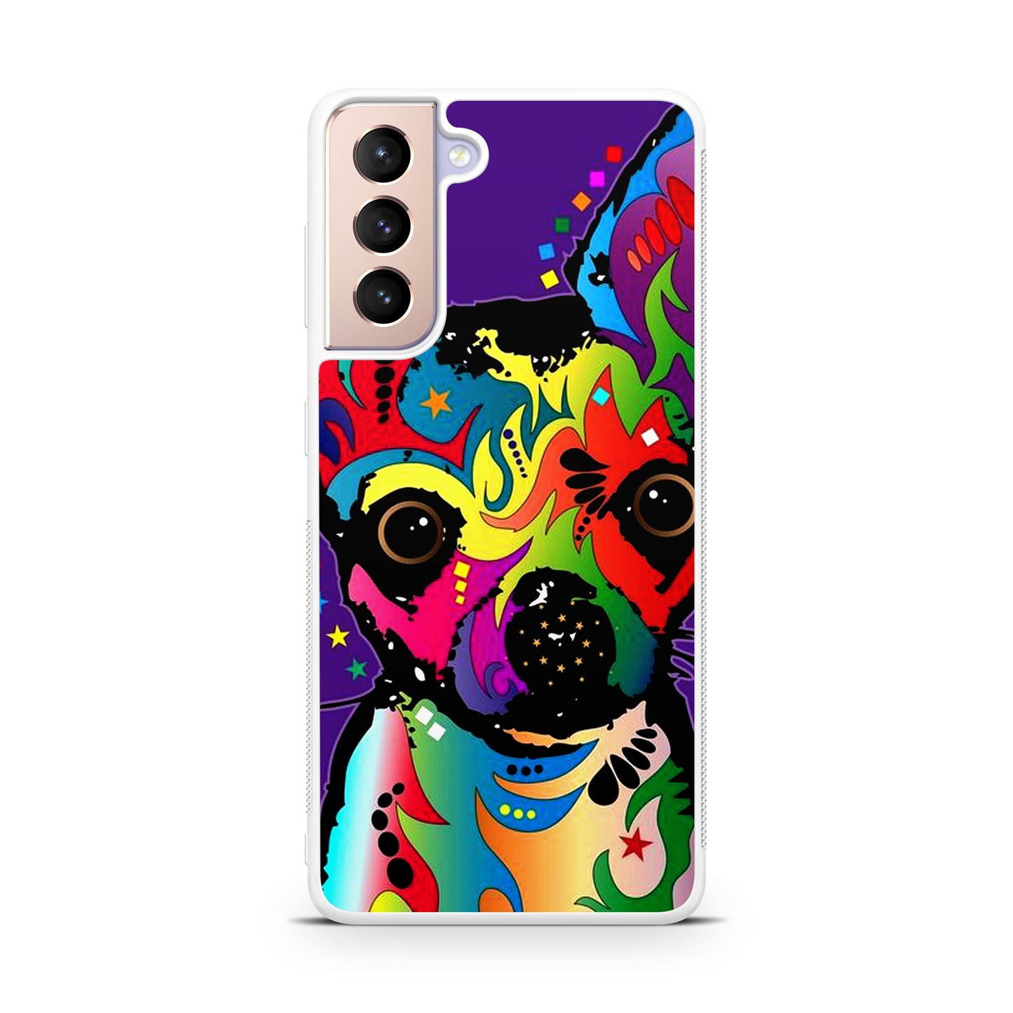 Colorful Chihuahua Galaxy S21 / S21 Plus / S21 FE 5G Case